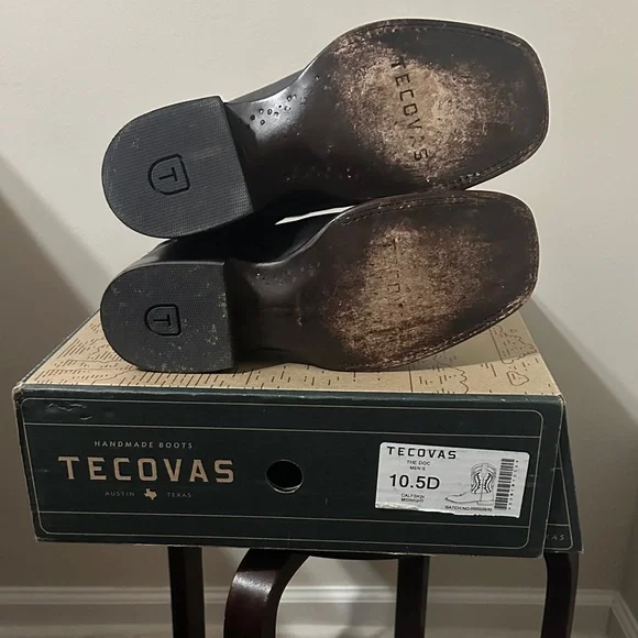 Tecovas Classic Black Cowboy Boots - Picture 5 of 6